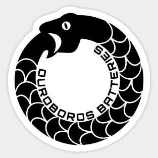 Ouroboros Batteries Logo Sticker